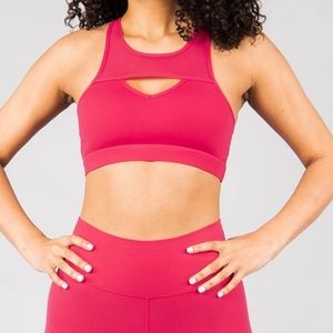 Buffbunny Ambrosia sports bra in Raspberry